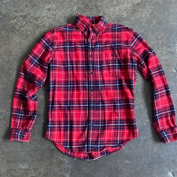 Merona Shirts Merona Red Flannel Shirt Poshmark
